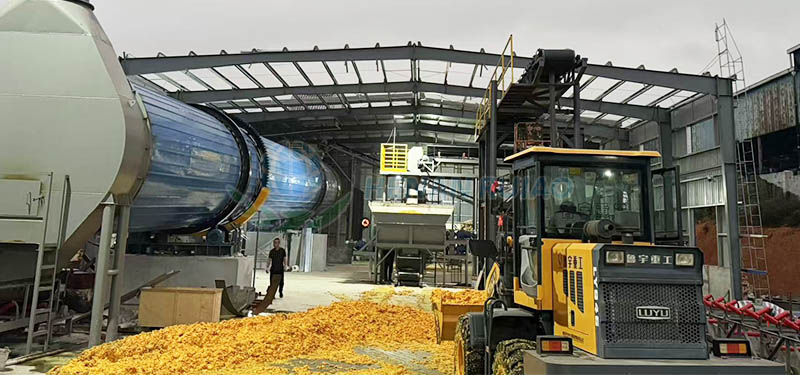 pomace rotary dryer